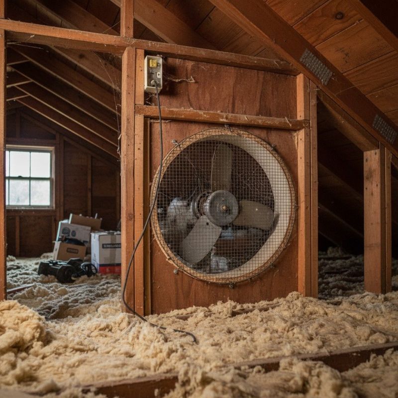 Attic Turbine Installation in Provo, UT