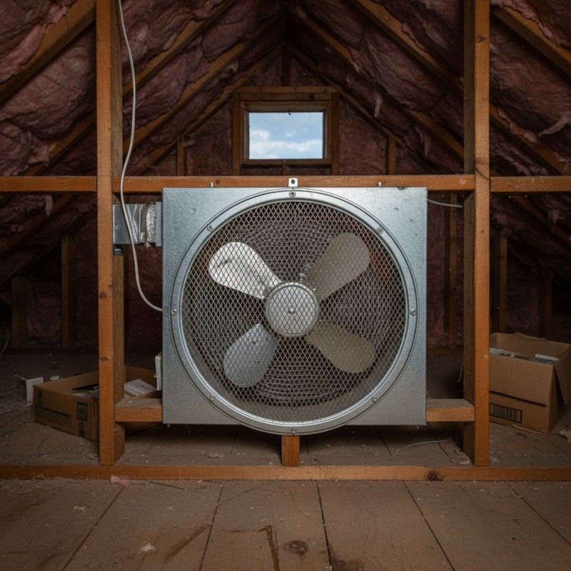 Attic Fan Installation in Orem, UT