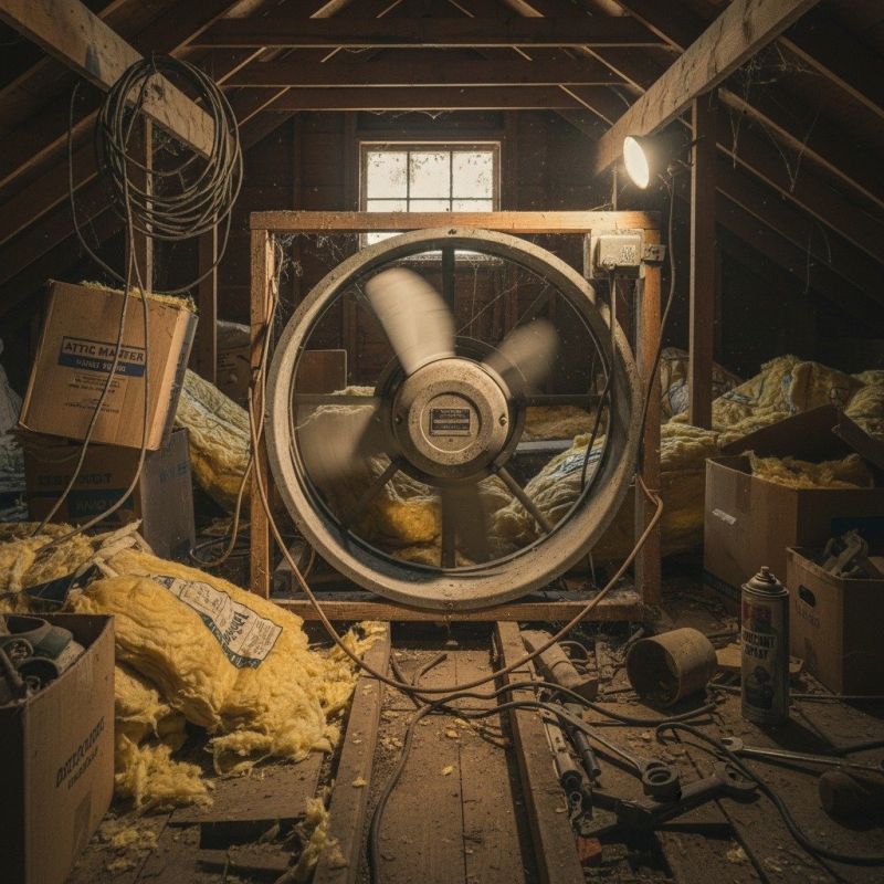 Attic Fan Motor Repair in Provo, UT