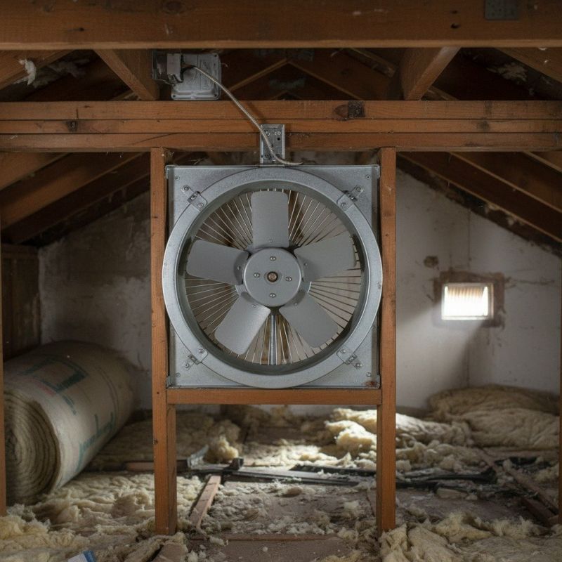 Solar Fan Installation in Prescott Valley, AZ